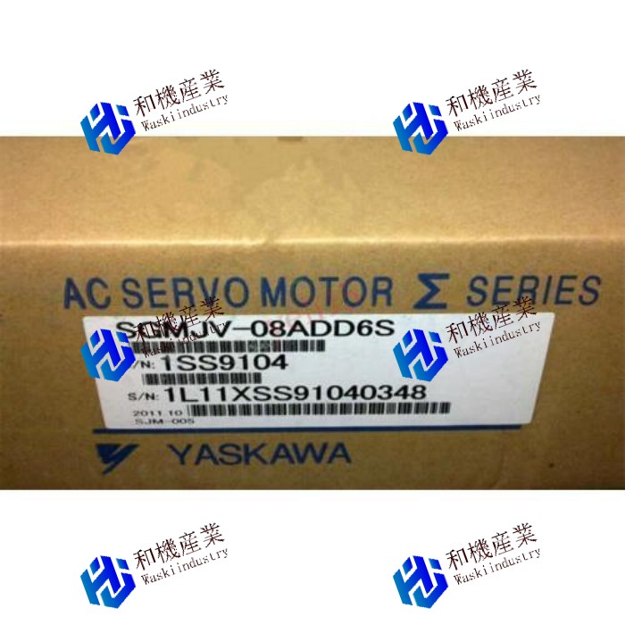 【新品★貨物輸送無料】YASKAWA SGMJV-08ADD6S ACサーボ原動機 【６ヶ月引き受ける】