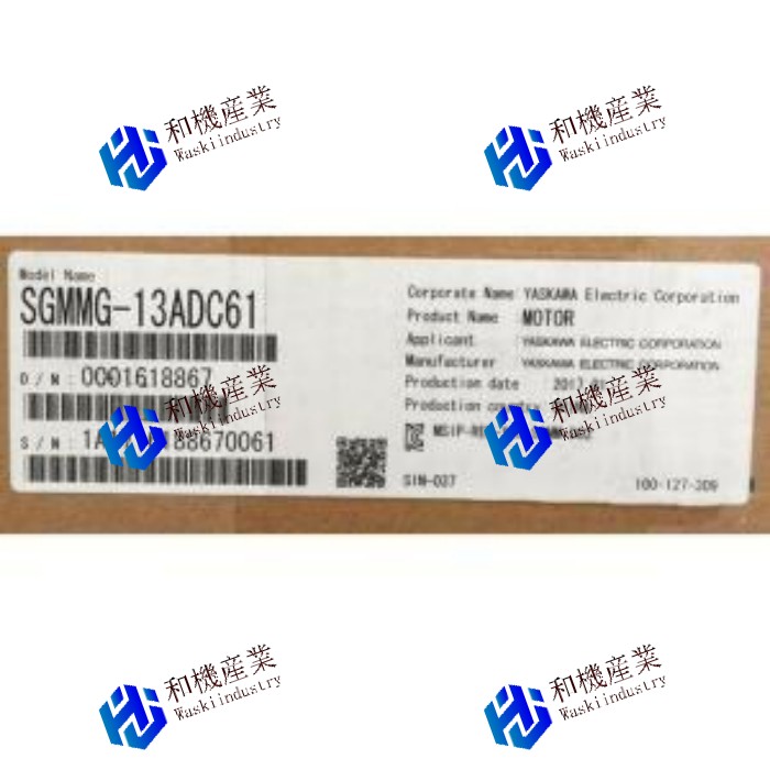 【新品★送料無料】YASKAWA SGMMG-13ADC61 【６ヶ月保証】