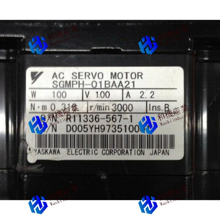 【新品★貨物輸送無料】YASKAWA SGMPH-01BAA21 サーボ原動機 【６ヶ月引き受ける】