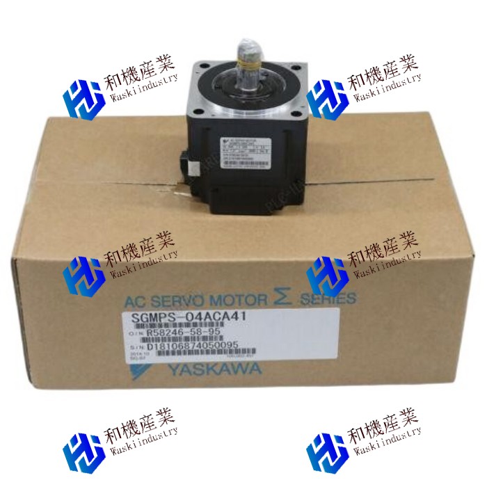 【新品★送料無料】YASKAWA NEW SGMPS-04ACA41サーボモーターSGMPS04ACA41 【６ヶ月保証】｜和機産業 60,335円
