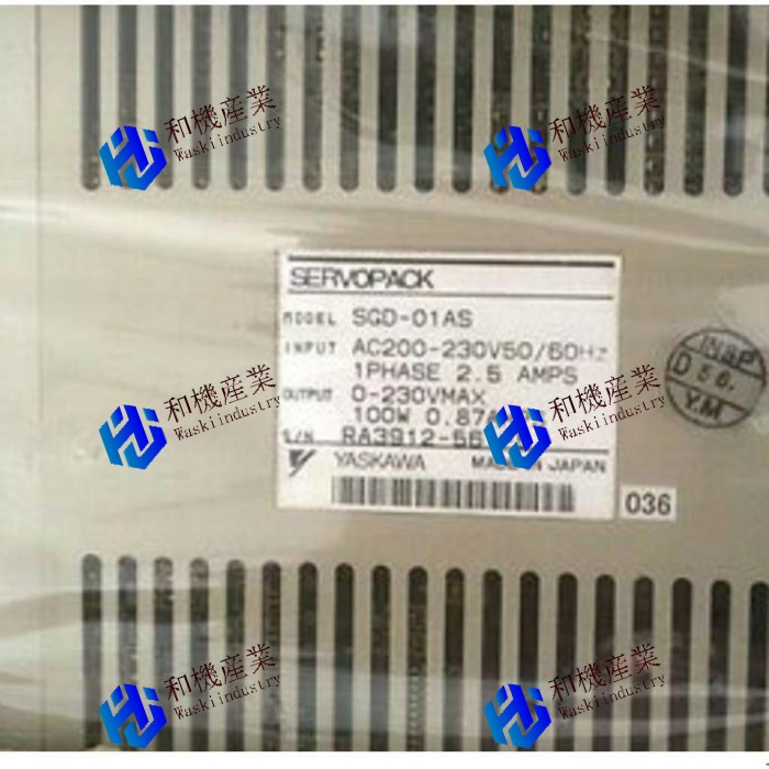 【新品★送料無料】YASKAWA SGD-01AS Servo Drive SGD-O1AS 【６ヶ月保証】