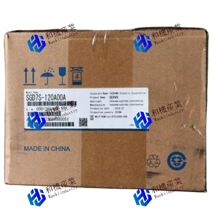 【新品★送料無料】YASKAWA 1PS新しいサーボモーターSGD7S-120A00Aボックス 【６ヶ月保証】｜和機産業