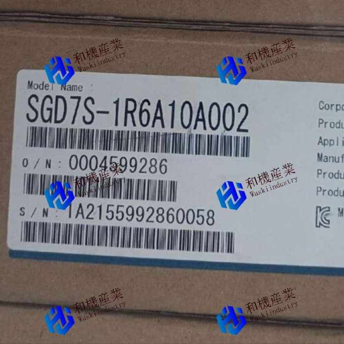 【新品★貨物輸送無料】YASKAWA サーボドライバ SGD7S-1R6A10A002 【６ヶ月言いはなつ】