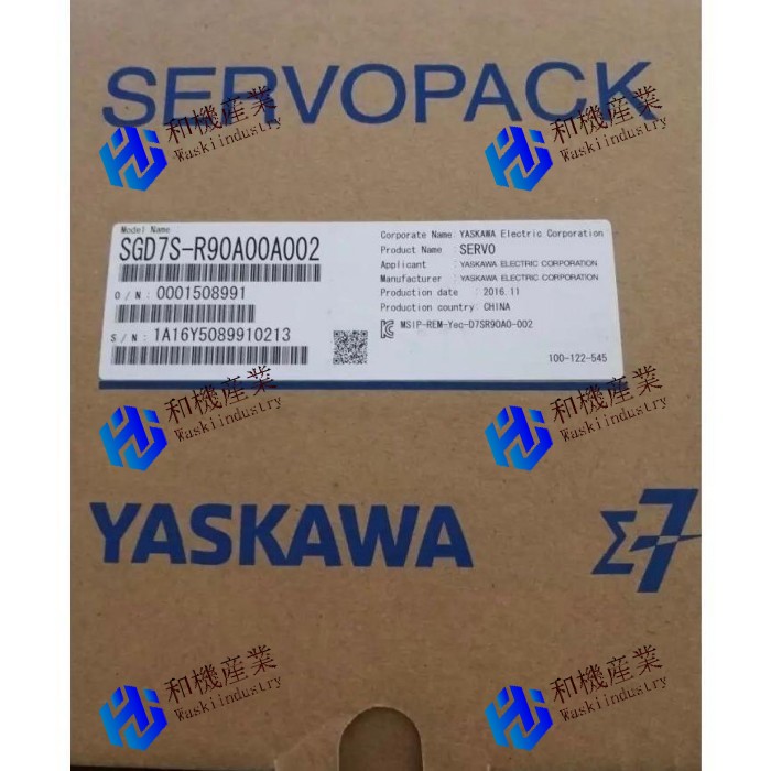 【新品★貨物輸送無料】YASKAWA 電機 サーボ１番ウッド SGD7S-R90A00A002 【６ヶ月引き受ける】