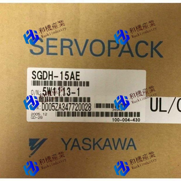 【新品★貨物輸送無料】YASKAWA 電機 SGDH-15AE サーボ容器に並べる 【６ヶ月引き請ける】 花・ガーデン・DIY-その他