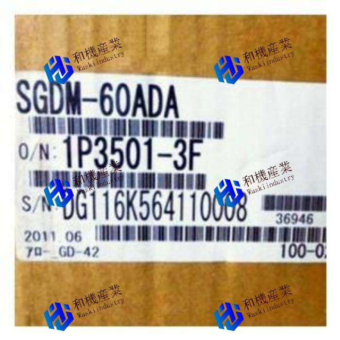 【新品★貨物輸送無料】YASKAWA SGDM-60ADAサーボ１番ウッド 【６ヶ月引き受ける】
