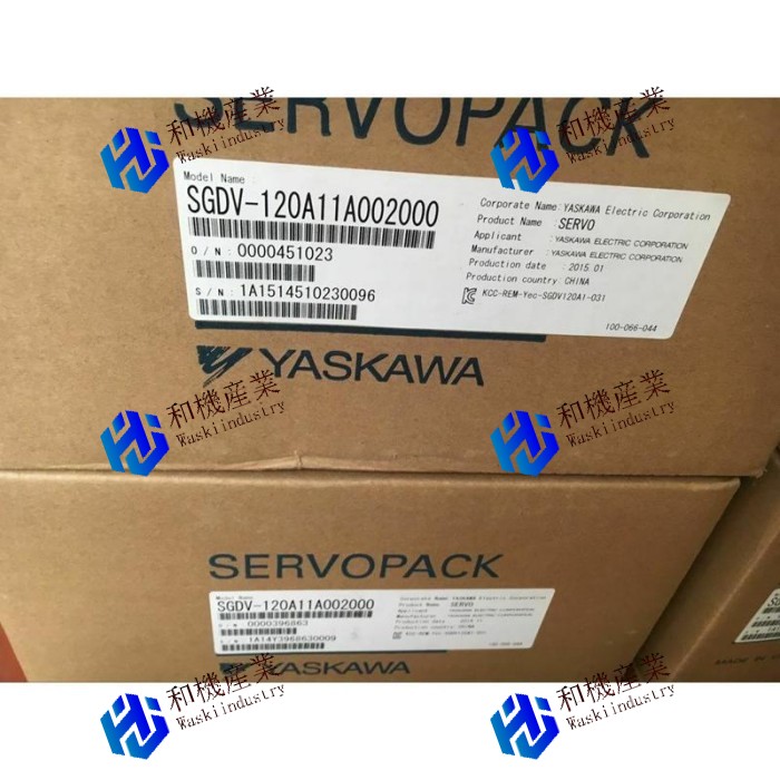 【新品★送料無料】YASKAWA SGDV-120A11A002000 サーボドライバー 【６ヶ月保証】｜和機産業