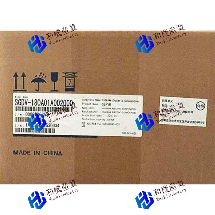 【新品★貨物輸送無料】YASKAWA  電機 SGDV-180A01A002000 サーボ１番ウッド 【６ヶ月引き受ける】