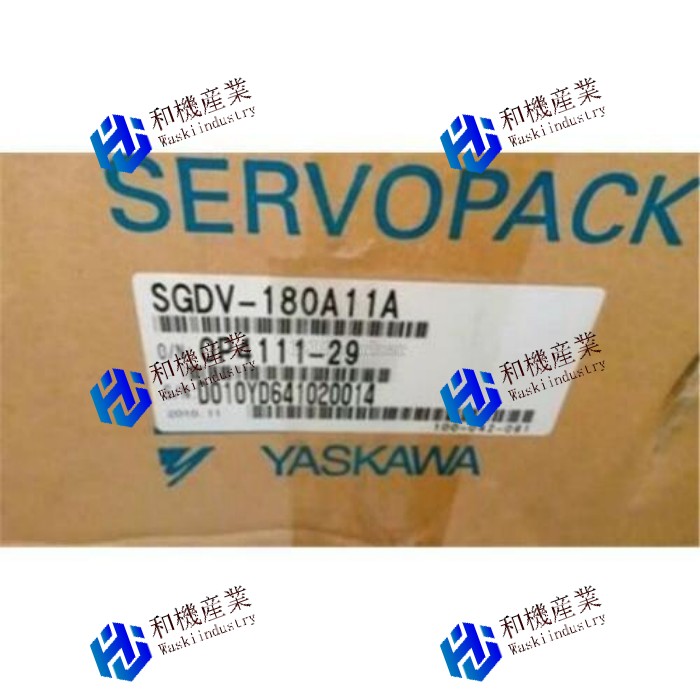 【新品★貨物輸送無料】YASKAWA New SGDV-180A11Aサーボ１番ウッド 【６ヶ月引き受ける】