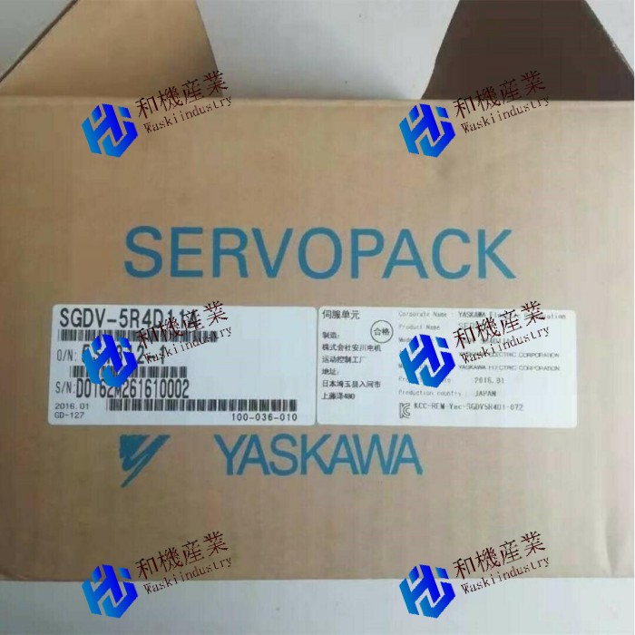 【新品★貨物輸送無料】YASKAWA SGDV-5R4D11A サーボ運転 【６ヶ月引き受ける】