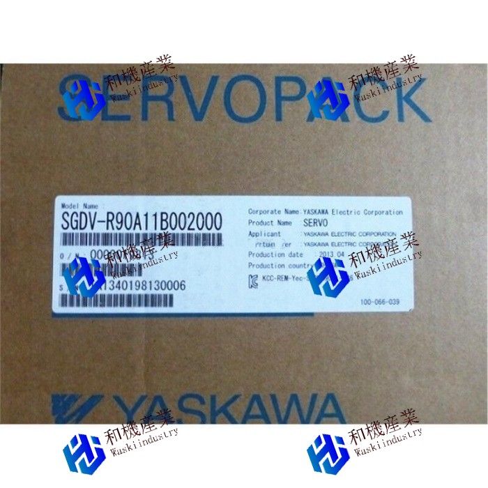 【新品★送料無料】YASKAWA SGDV-R90A11B002000 サーボドライバー 【6ヶ月保証】|和機産業