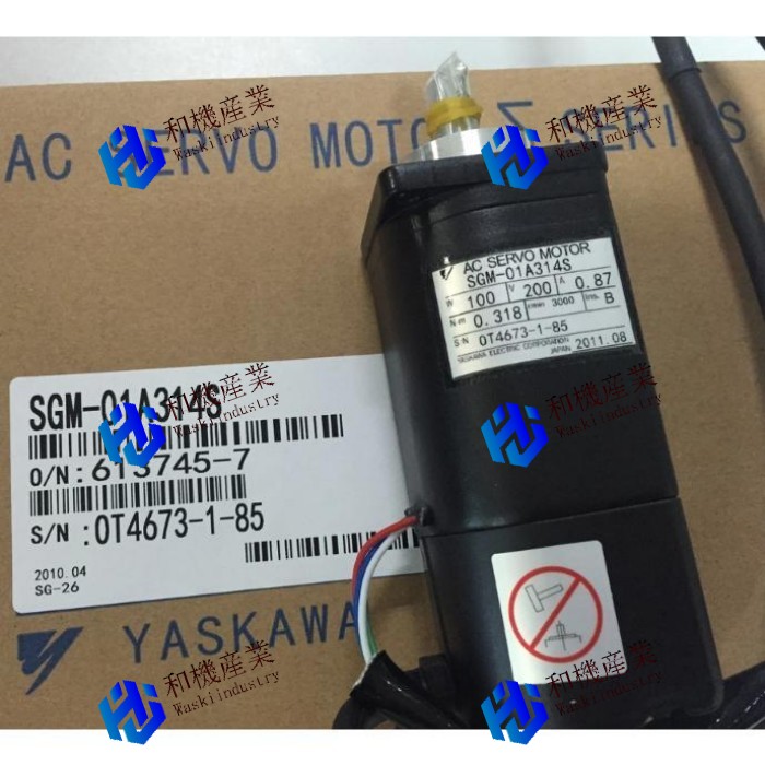 【新品★貨物輸送無料】YASKAWA SGM-01A314S Servo Moto r SGM01A314S 【６ヶ月引きうける】 電設資材-花・ガーデン・DIY