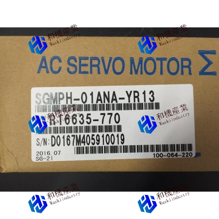 【新品★送料無料】YASKAWA SGMPH-01ANA-YR13 【６ヶ月保証】
