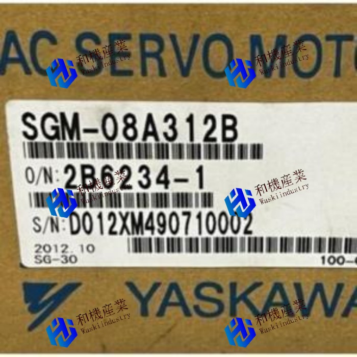 【新品★送料無料】YASKAWA SGM-08A312B 在庫あり 【６ヶ月保証】