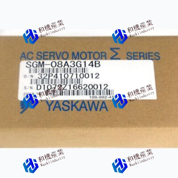 【新品★貨物輸送無料】YASKAWA SGM-08A3G14Bサーボ原動機 【６ヶ月引き受ける】