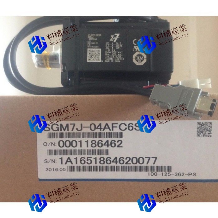 【新品★送料無料】YASKAWA SGM7J-04AFC6S servo motor SGM7J 04AFC6S 400W 【６ヶ月保証】
