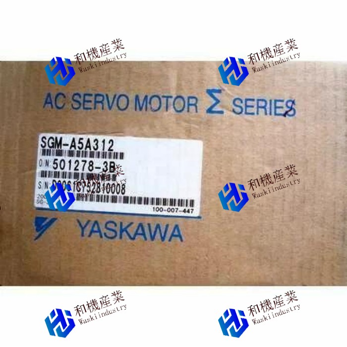 【新品★送料無料】YASKAWA 電機 SGM-A5A312 サーボモーター 【6ヶ月保証】|和機産業