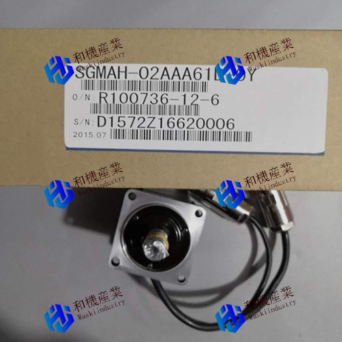 【新品★貨物輸送無料】YASKAWA SGMAH-02AAA61D-OY Σ-II続きもの サーボ原動機  200W 3000r/時間 200VAC 原動機 【６ヶ月引き受ける】
