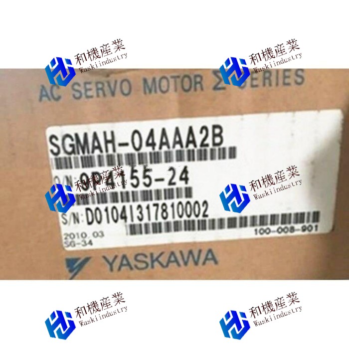 【新品★貨物輸送無料】YASKAWA  電機 SGMAH-04AAA2B サーボ原動機 【６ヶ月引き受ける】
