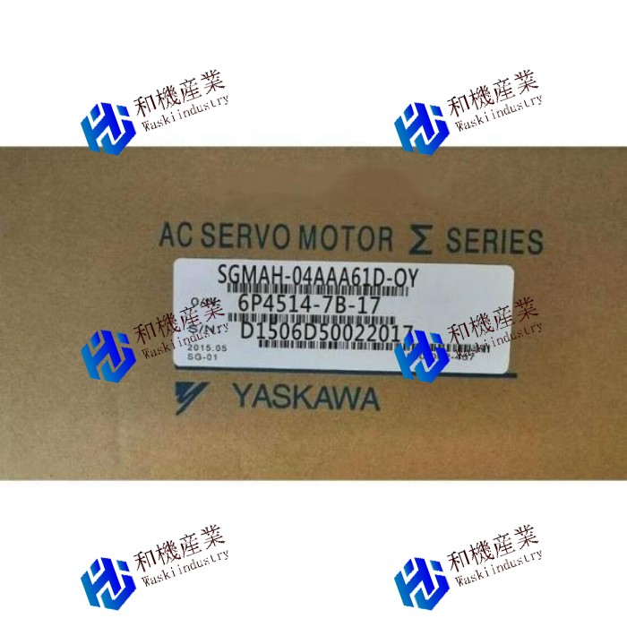 【新品★貨物輸送無料】YASKAWA SGMAH-04AAA61D-OY Σ-II続きもの サーボ原動機  400W 3000r/時間 200VAC 原動機 【６ヶ月引き受ける】