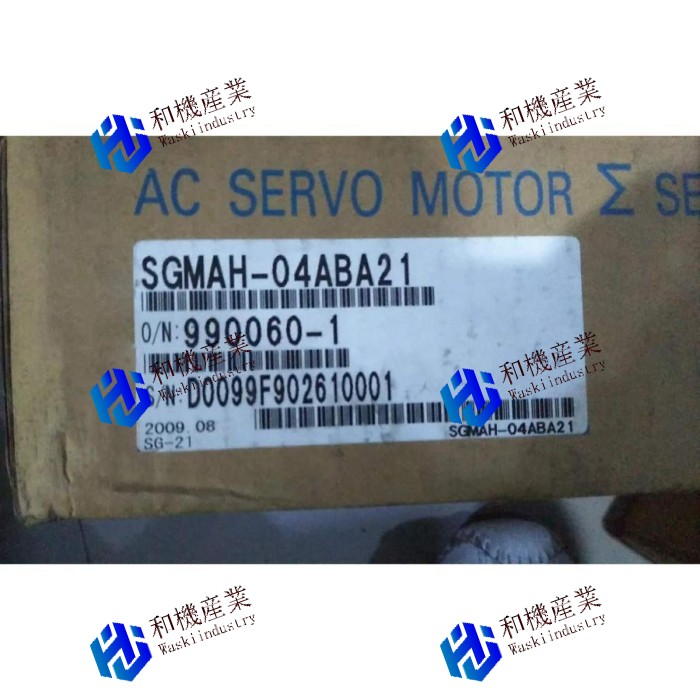 【新品★貨物輸送無料】YASKAWA Σ-II続きもの サーボ原動機 SGMAH-04ABA21 400W 3000r/時間 200VAC 原動機 【６ヶ月引き受ける】