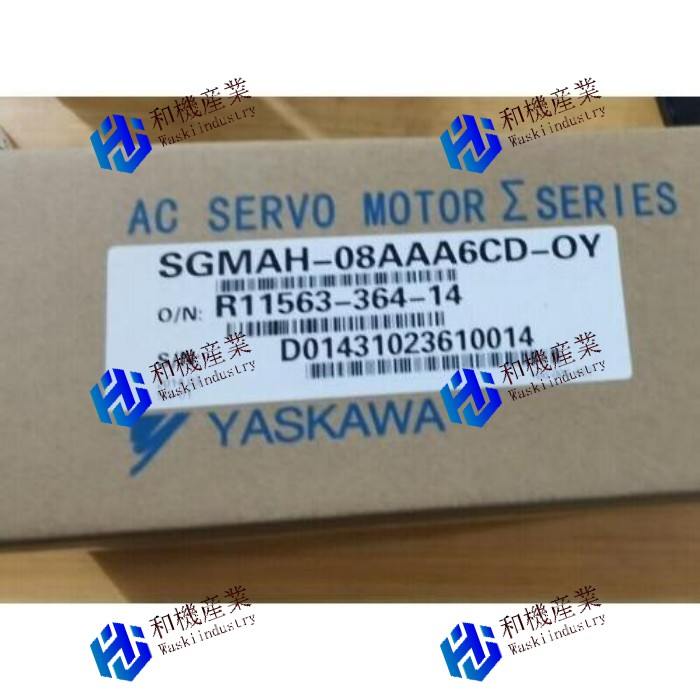 【新品★送料無料】YASKAWA SGMAH-08AAA6CD-OY SERVO MOTOR 【６ヶ月保証】｜和機産業