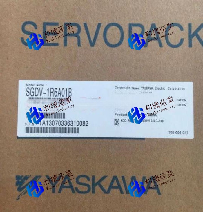 【新品★送料無料】YASKAWA サーボドライバー SGDV-1R6A01B 【6ヶ月保証】|和機産業
