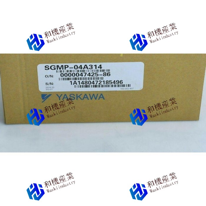 【新品★送料無料】YASKAWA サーボモーター SGMP-04A314【６ヶ月保証】｜和機産業