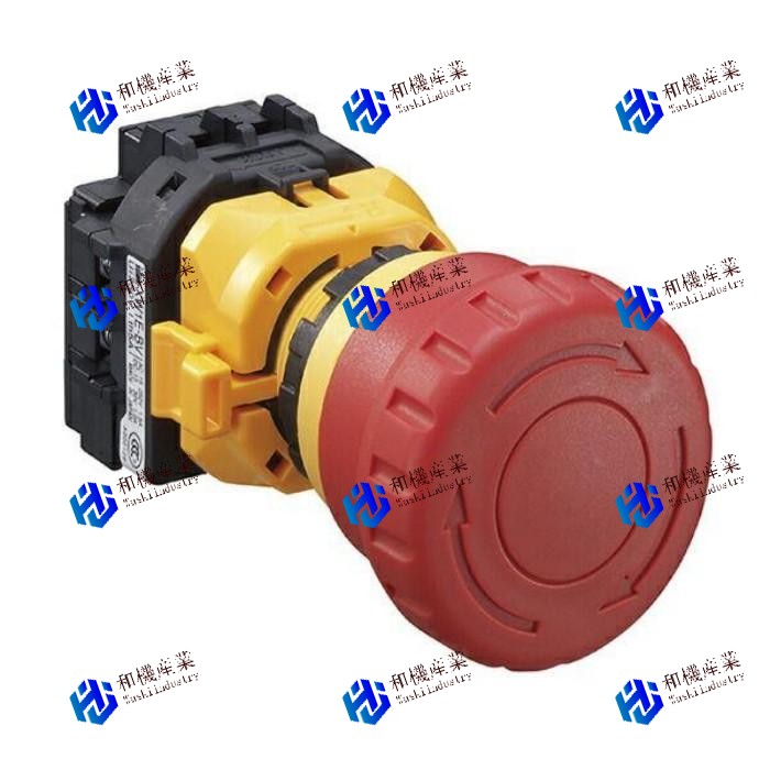 【新品★送料無料】XW1E-BV402MR Φ22 XWシリーズ 非常停止用押ボタンスイッチ 【ねじ端子形】 XW1EBV402MR【６ヶ月保証】｜和機産業
