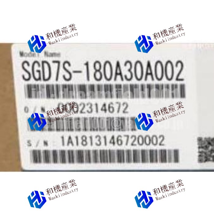 【新品★送料無料】電機 サーボドライバー SGD7S-180A30A002 【６ヶ月保証】｜和機産業