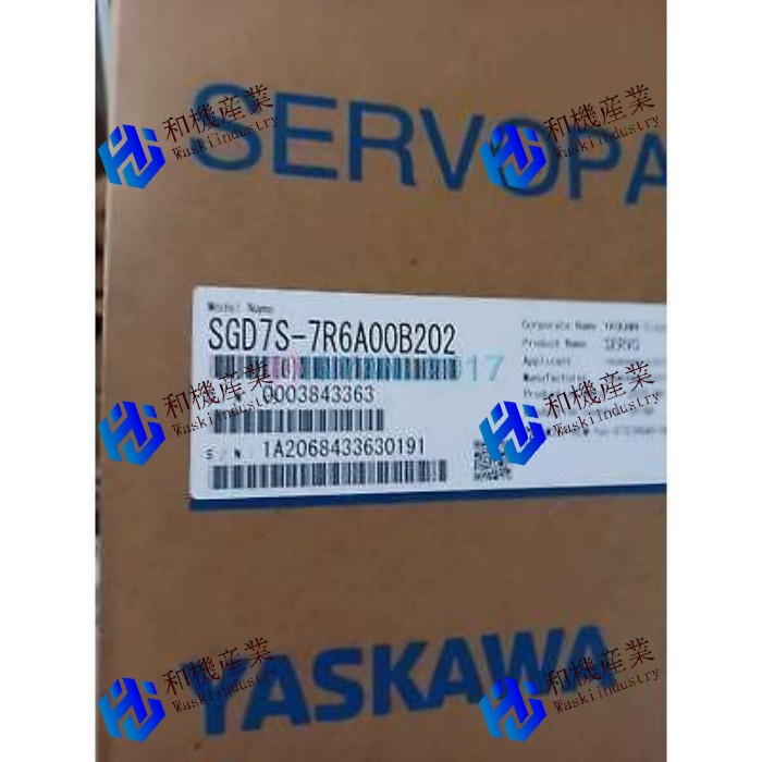 【新品★貨物輸送無料】Servo Drive SGD7S-7R6A00B202 【６ヶ月引き受ける】