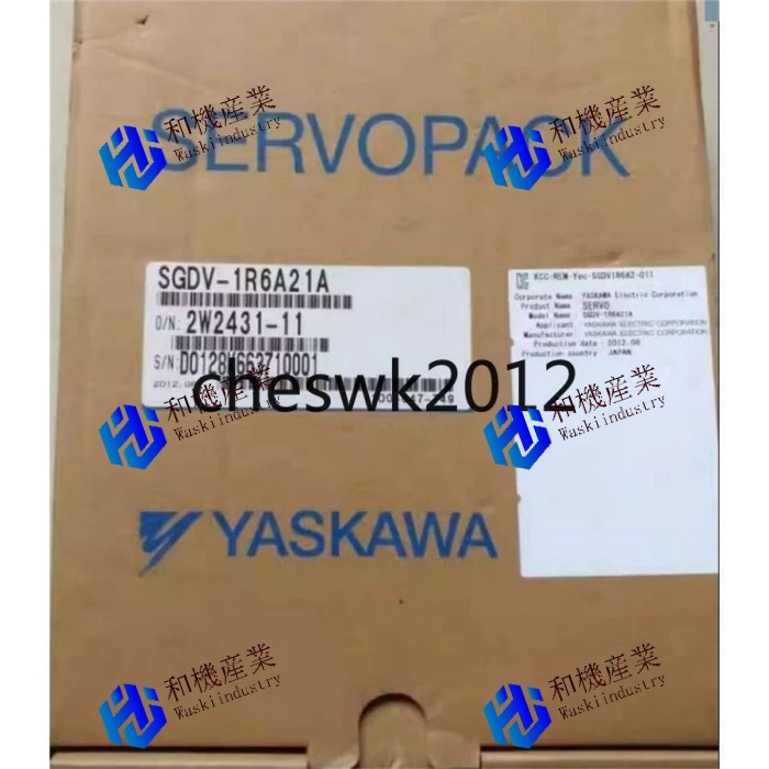 【新品★送料無料】サーボドライバー SGDV-1R6A21A 【６ヶ月保証】