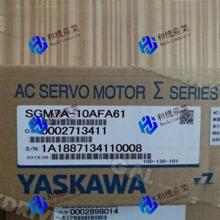 【新品★貨物輸送無料】SGM7A-10AFA61 ACサーボ原動機SGM7A10AFA61（） 【６ヶ月引き受ける】