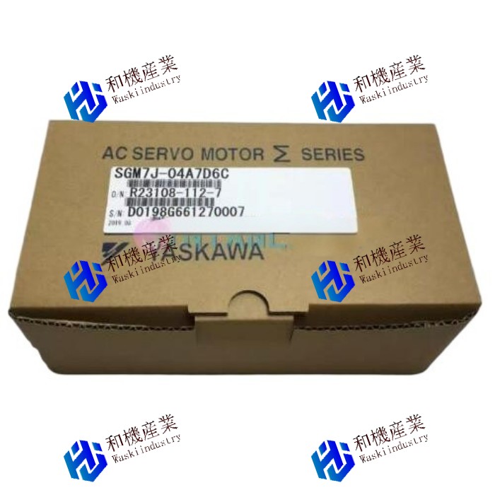 【新品★送料無料】新しいサーボモーターSGM7J-04A7D6C 【６ヶ月保証】｜和機産業