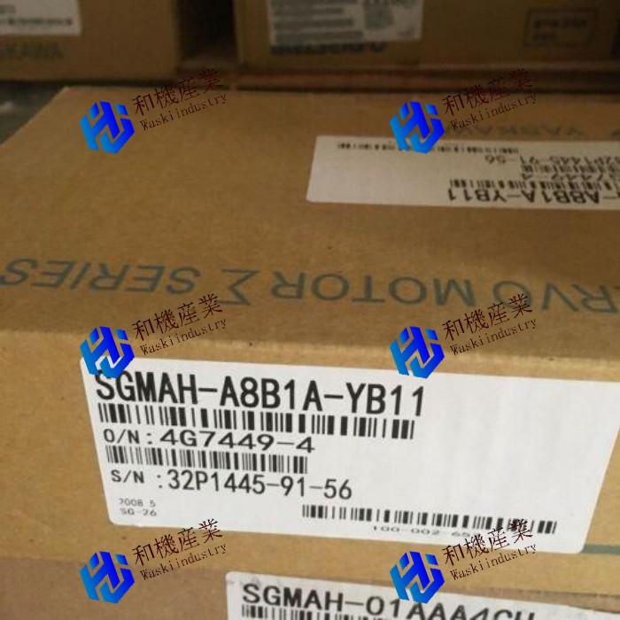 【新品★貨物輸送無料】SGMAH-A8A1A-YB11サーボ原動機 【６ヶ月引き受ける】