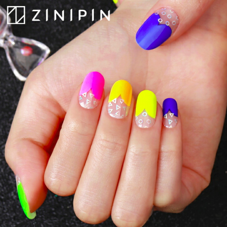 楽天市場】[公式] ジニピン ZINIPIN 貼るだけ 簡単 ネイルシール