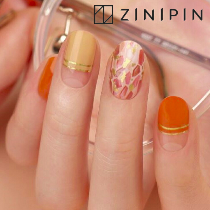 ネイルシール  ハンド用 楽天市場】ネイルシール マニキュア シール 貼るだけ ネイル【茜さす