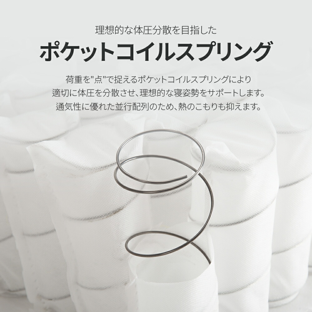 ZINUS プライムサポート ハイブリッドマットレス 厚さ33cm 25cm