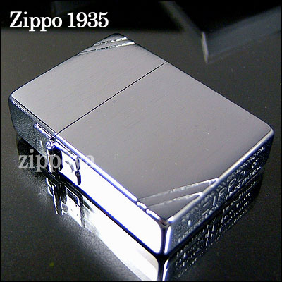 【ZIPPO】ジッポ/ジッポー 復刻 1935年復刻版 外ヒンジ ツヤ無しシルバー 1935画像