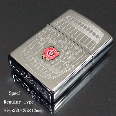 楽天市場】ZIPPO ジンビーム 250JB.928 JIM BEAM Pewter Emblem
