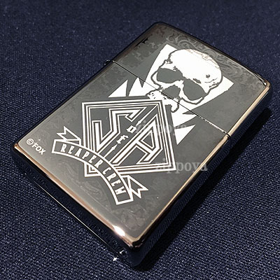 【ZIPPO】ジッポ/ジッポー SOA SONS OF ANARCHTY　ドクロ 28757