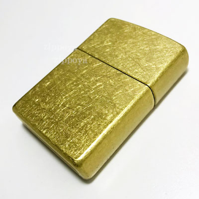 ZIPPO ジッポー ライター Street Brass ゴールド ストリートブラス シンプル 48267