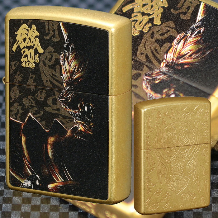 牙狼＜GARO＞20周年記念 ZIPPOライター ◆ ジッポー オイルライター ゴールド ガロ 7,091円