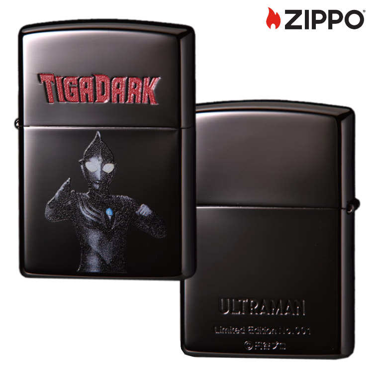 ウルトラマンティガ ティガダーク ◆ ZIPPO ジッポー オイルライター 空想特撮映画 60周年 ULTRAMANTIGA シルバー 銀色