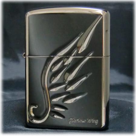 レジェンド オブ アーマー V-WING BLACK ◆ZIPPO ジッポー オイル ライター 喫煙具 エンジェル(天使) その他