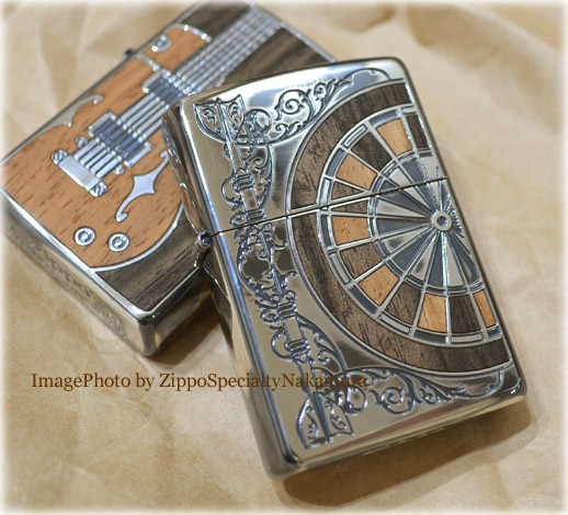 Both 何年も使い込んだような風合いを楽しめる ジッポー Side Sv Design Zippo Silver Zippo Sv アンティーク Antique 喫煙具 Silver Nakamura Darts 喫煙具 両面加工 Style ライター オイル ダーツ Specialty