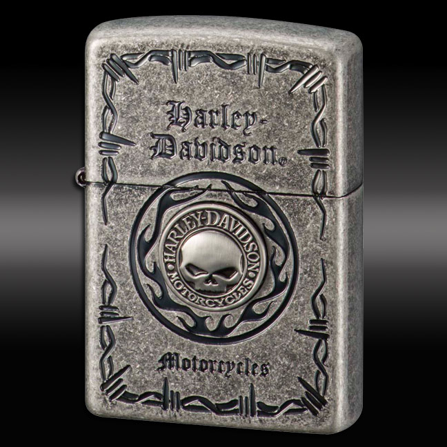 HARLEY DAVIDSON 日本限定モデル HDP-70 ◆ZIPPO ジッポー オイル ライター 喫煙具 ハーレー ダビッドソン