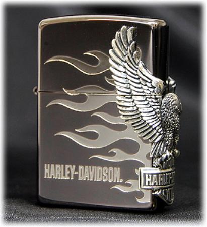 HARLEY DAVIDSON 日本限定モデル HDP-02 ◆ZIPPO ジッポー オイル ライター 喫煙具 ハーレー ダビッドソン