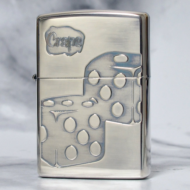 ダイスGAME ◆DICE サイコロ ギャンブル カジノ フィーバー 喫煙具 ZIPPO ジッポー オイルライター