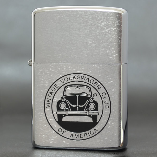 1981年製 Volkswagen フォルクスワーゲン #200 クラブ 両面柄 ◆喫煙具 ZIPPO ジッポー オイルライター 製造年こだわり 生まれ年 プレゼントにおすすめ 車